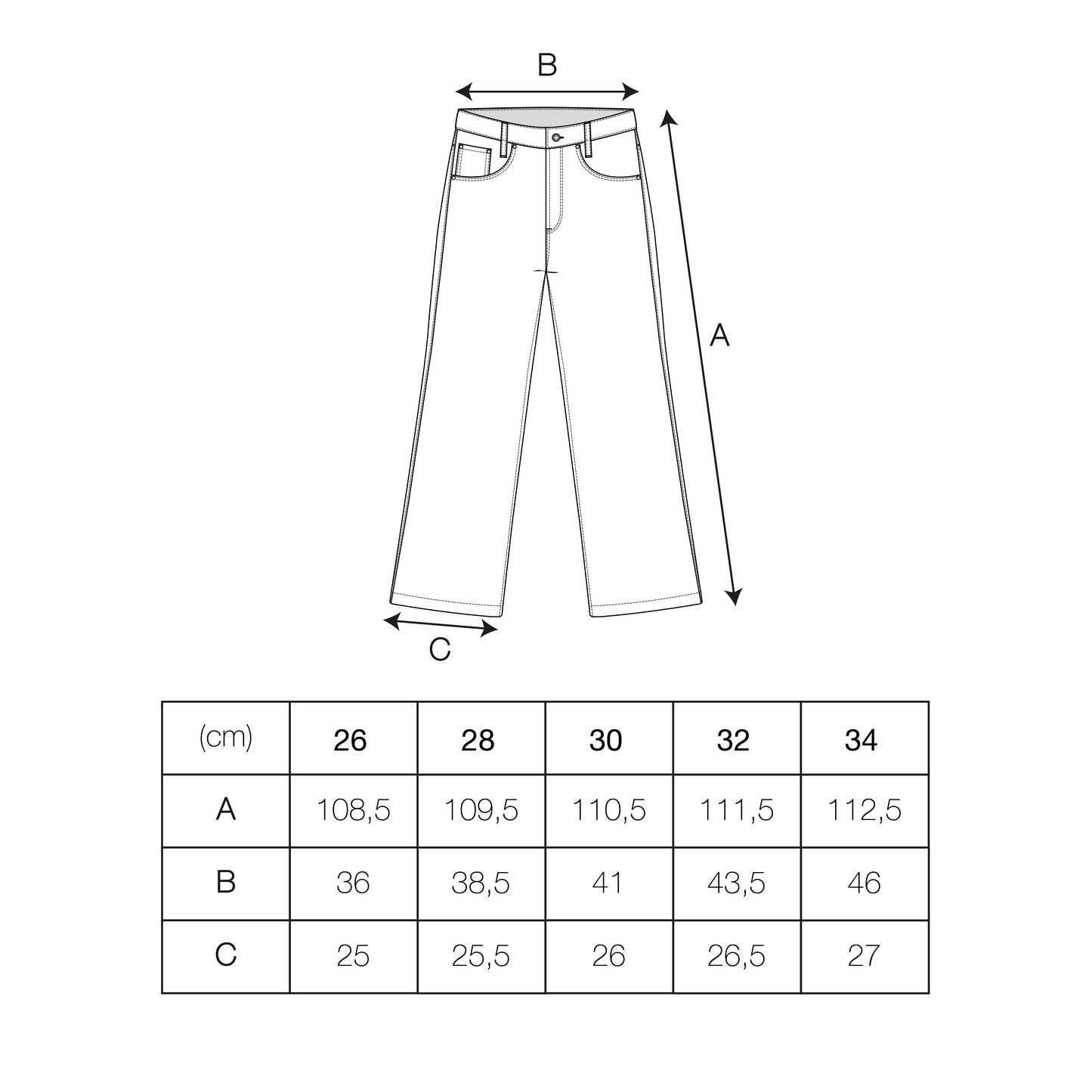 Ranch Washed Denim Pants