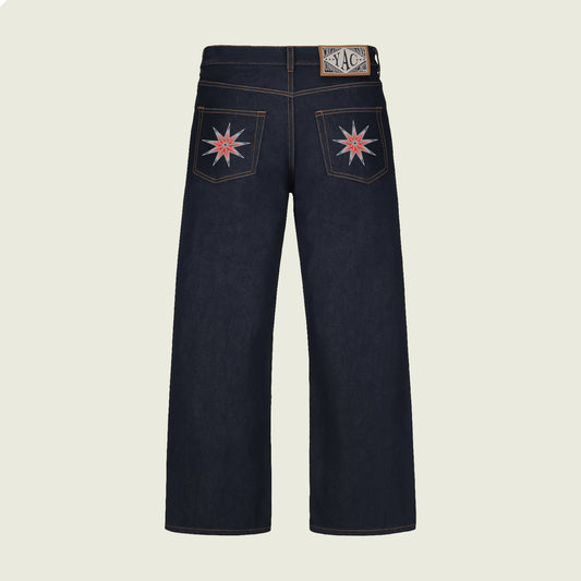 Stars Raw Denim Pants