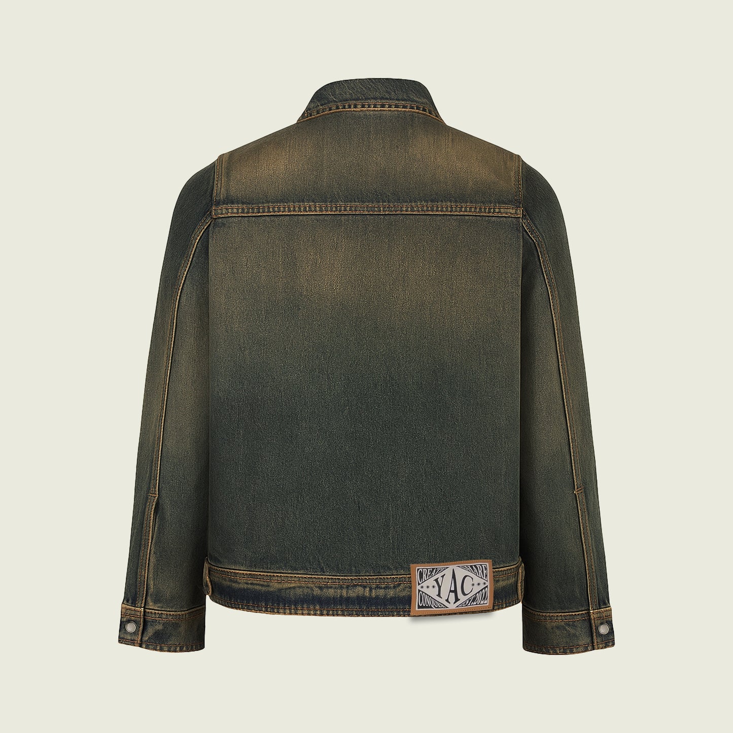 Ranch Washed Denim Trucker Jacket