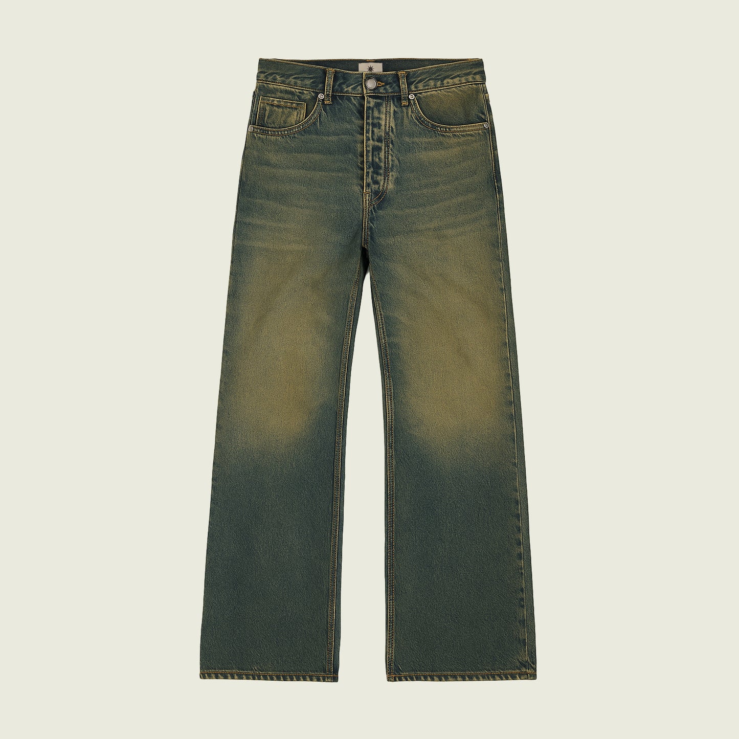 Ranch Washed Denim Pants