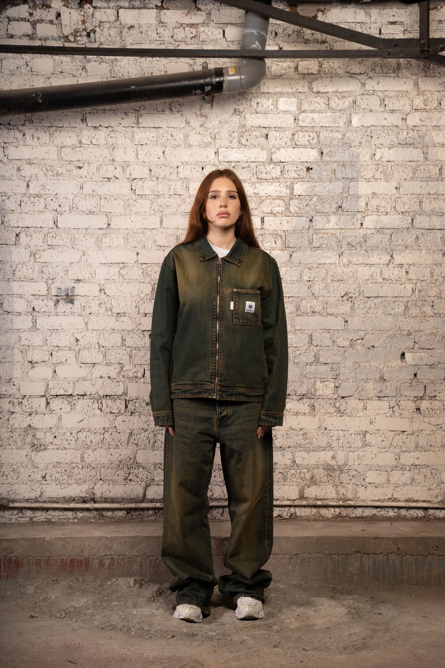 Ranch Washed Denim Trucker Jacket