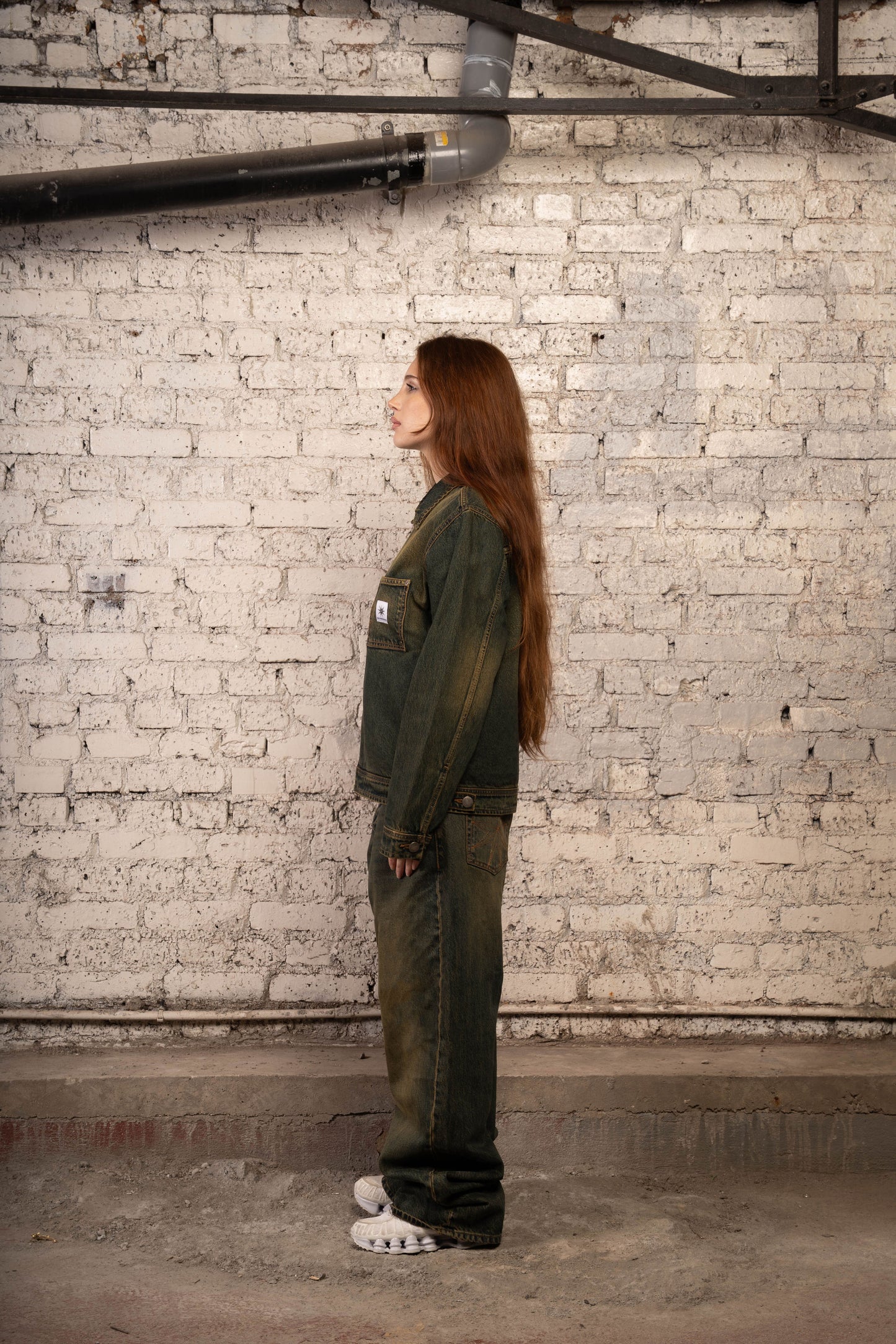 Ranch Washed Denim Trucker Jacket